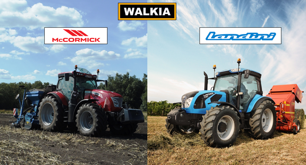 WALKIA OFRECE AHORA A SUS CLIENTES LA OPCIÓN DE ALQUILER DE TRACTORES AGRÍCOLAS