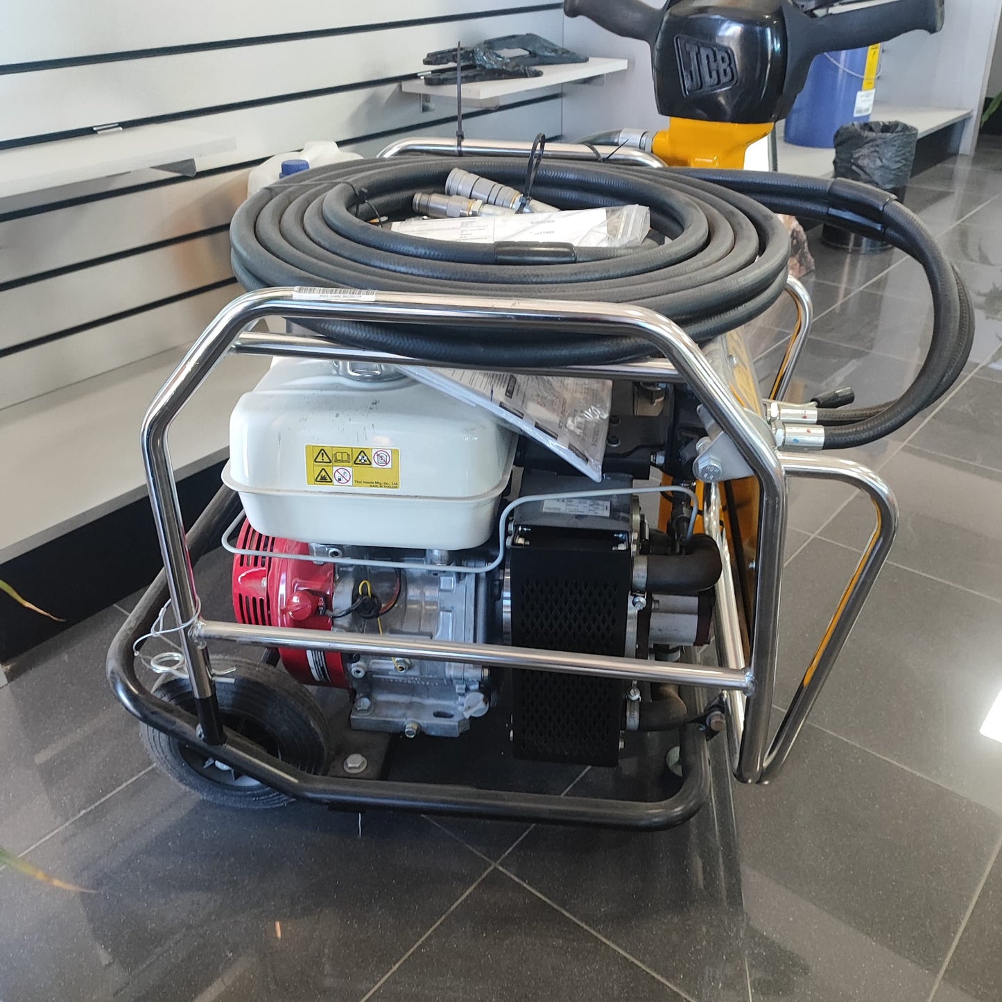 CENTRAL HIDRAULICA GASOLINA CON MARTILLO