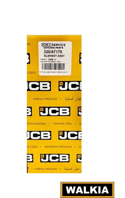 Filtro de Combustible JCB de 5 Micron para máquinas JCB