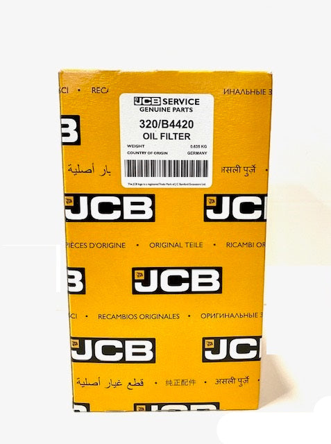 Filtro de Aceite para todos los Motores JCB