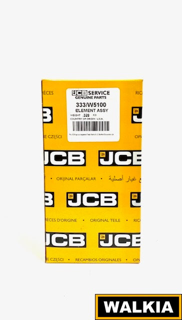 Filtro de Combustible de 5 Micron para máquinas JCB