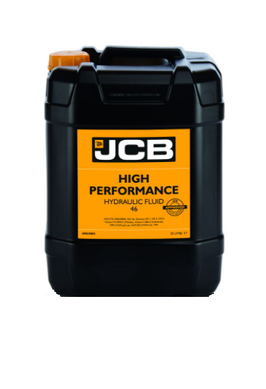 Aceite Hidráulico Antidesgaste de Altas Prestaciones JCB. "HP High Perf. Hyd. Fluid" 46 de 20 Litros