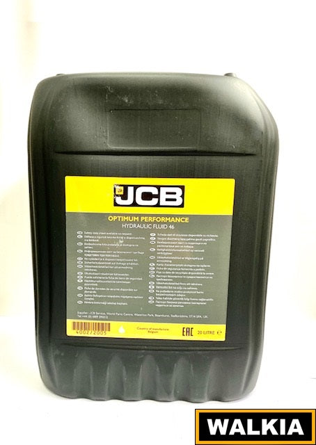 Aceite Hidráulico Optimum Performance JCB Hydraulic Fluid 46 de 20 Litros