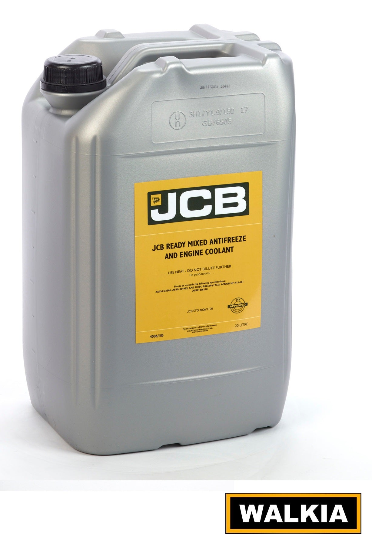 Anticongelante JCB Mezcla de 20 Litros