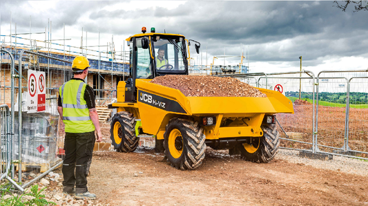 JCB aporta mayores niveles seguridad con su nueva gama de dúmperes de obra