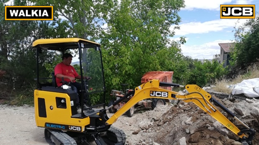 WALKIA DEMO TOUR, PRUEBAS Y DEMOSTRACIONES DE MAQUINAS MARCA JCB A CLIENTES FIELES UBICADOS EN LA ZONA DE MADRID