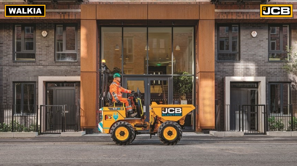 Nuevo Dúmper Eléctrico JCB de 1 Tonelada. Cero Emisiones y 100% Eléctrico.