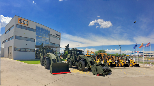 WALKIA ENTREGA DOS NUEVAS RETROEXCAVADORAS BLINDADAS JCB HMEE AL EJÉRCITO ESPAÑOL