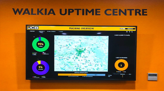 Walkia JCB primer distribuidor en España en inaugurar el Uptime Centre