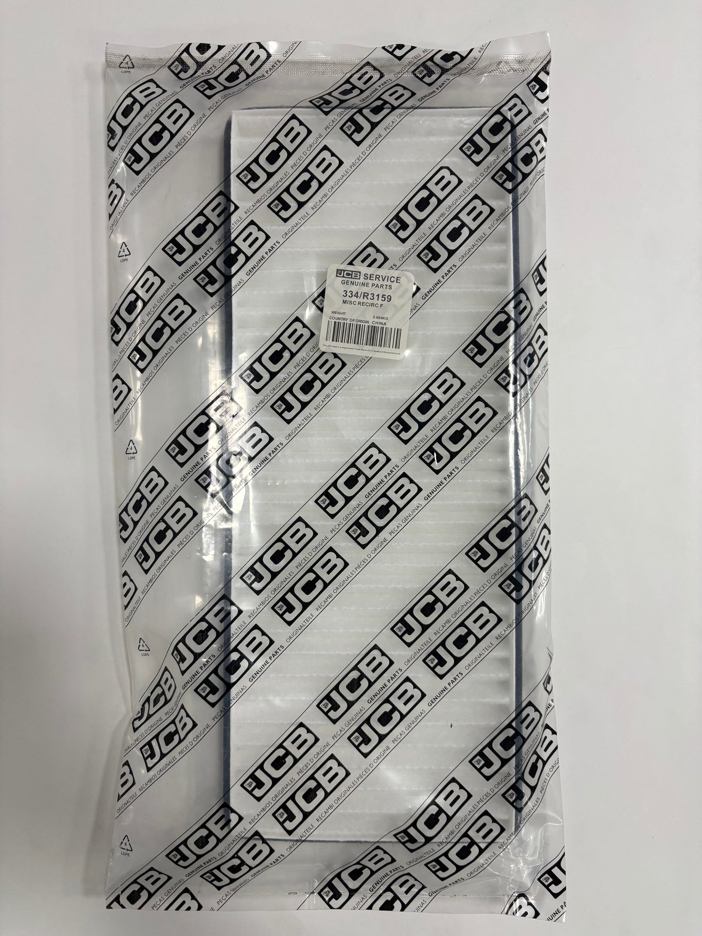 Filtro de aire de cabina 334/R3159