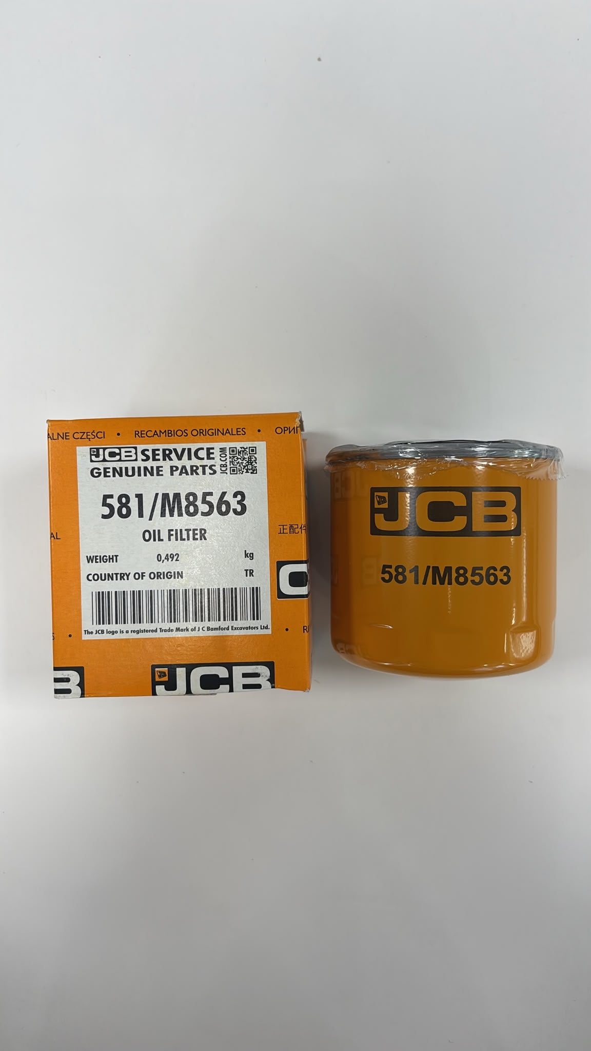 Filtro de aceite transmisión 581/M8563