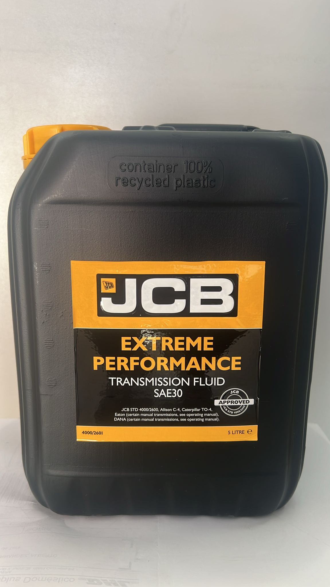 JCB EP Trans Fluid SAE 30 5L 4000/2601