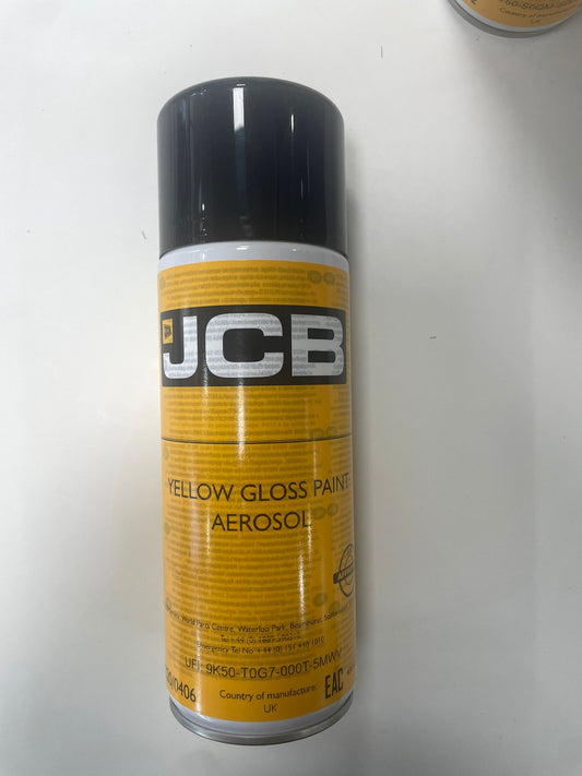 Spray Pintura Amarilla Brillante Original JCB (400ml) - 4220/0406
