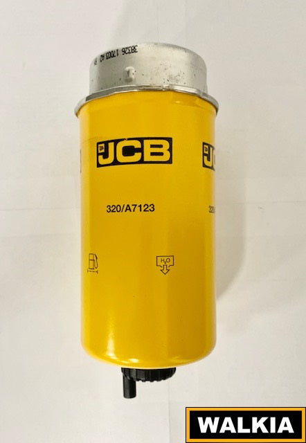 Filtro de Combustible Decantador para motores JCB