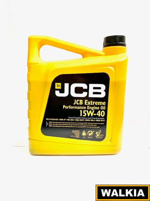 Aceite para Motor JCB 15W40 de 5 Litros