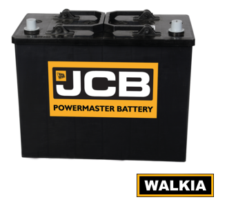 Batería JCB (12 V) de 110 Ah, CCA (SAE) 900 Amps