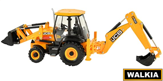 Maqueta de Retrocargadora o Mixta JCB 3CX (Marca Britans, Escala 1:32)